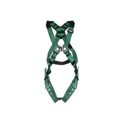 MSA V-FORMTM Full-Body Harness, Back/Hips D-Rings, Standard, RaceFORMTM Chest/Tongue Leg Buckles (454-10197215)