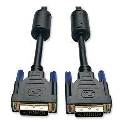 Tripp Lite DVI Dual Link Cable, Digital TMDS Monitor Cable, DVI-D (M/M), 6 ft., Black (TRPP560006)