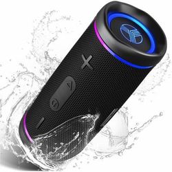 Treblab Hd77 - Ultra Premium Bluetooth Speaker - Loud 360° Hd Surround Sound, Wireless Dual Pairing, Loudest Bass - 80 Hz To 16 Khz