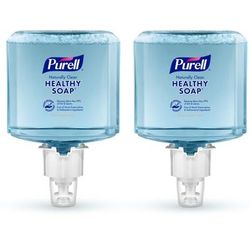 Purell Es6 Professional Mild Foam Hand Soap Refills, Naturally Cleam Scent, 40.5 Oz, Pack Of 2 Bottles