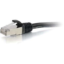 C2G 15 Ft Cat6 Ethernet Cable - Snagless Shielded (Stp) - Black - Category 6 For Network Device - Rj-45 Male - Rj-45 Male - Shielded - 15 Ft - Black