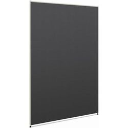Hon Verse Office Partition - 48" X 1.5" X 72" - Metal - Graphite