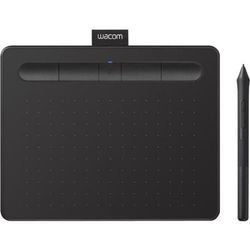 Wacom Intuos Wireless Graphics Drawing Tablet For Mac, Pc, Chromebook & Android (Small) With Software Included - Black - Graphics Tablet - 5.98" X 3.74" - 2540 Lpi Wired/wireless - Bluetooth - 4096 Pressure Level - Pen