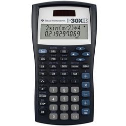 Texas Instruments Ti-30X Iis Solar Scientific Calculator, Black/blue/white