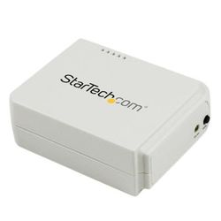 Startech.com 1 Port Usb Wireless N Network Print Server With 10/100 Mbps Ethernet Port - 802.11 B/g/n