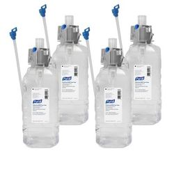 Purell Professional Foam Hand Soap, Unscented, 50.7 Oz, Carton Of 4 Refills