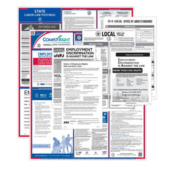 Complyright Federal, State And Local Labor Law 1-Year Poster Service, English, Idaho