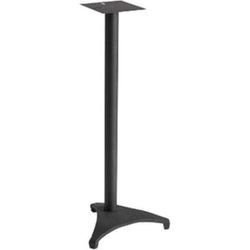 Sanus Euro Series Heavy-Duty Speaker Stand For Bookshelf Speakers - Sold As Pair - 28 In - Black - 25 lb Load Capacity - 28" X 10.5" X 12"