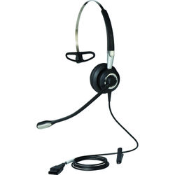 Jabra Biz 2400 Ii Qd Headset - Mono - Quick Disconnect - Wired - Over-The-Head - Monaural - Supra-Aural - Noise Cancelling Microphone