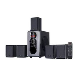 Befree Sound Bfs-455 5.1-Channel Bluetooth Surround Sound Speaker System, 15-1/2"h X 22"w X 11"d, Black, 99595505M