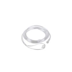 Medline Soft-Touch Oxygen Cannulas, Adult, Universal Connector, 7', Pack Of 50
