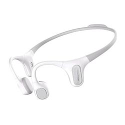 Mojawa Run Plus Bluetooth Bone-Conduction Waterproof Open-Ear Headphones With Microphone For Outdoor Sports, Gray