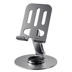 TEMU Metal Phone Holder, 360-degree Rotation, Universal , Non-slip Base