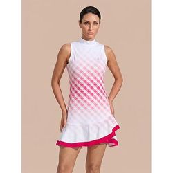 Per donna Abito da golf Rosa baby Nero Verde Senza Maniche Vestito Abbigliamento da golf da donna Abbigliamento Abiti Abbigliamento