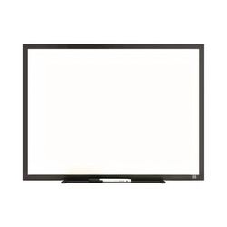 TRU RED Melamine Dry Erase Board, 24" x 18", White Surface, Black Aluminum Frame (TUDTR59362)
