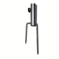 TEMU -duty Metal Ground Anchor For Patio Umbrellas And Beach Umbrellas With , Making It Ideal For Use In Soil, Suitable For Flags, Fishing Rods, Outdoor Activities, Parks, And Lawns.