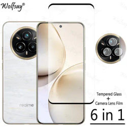 Full Cover Tempered Glass For Realme 14 Pro Plus Screen Protector Realme 14 Pro Plus Camera Glass For Realme 14 Pro Plus Glass