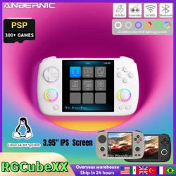 ANBERNIC RG CubeXX Retro Handheld Games Console Linux RGB Joystick Video Gaming Player Supports WIFI HD TV Connection RG Cube xx