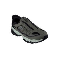 Extra Wide Width Men's Skechers® Slip-Ins®: After Burn Fit - Ridgeburn by Skechers in Brown (Size 16 WW)