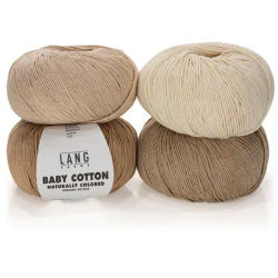 Lang Yarns Laine Baby Cotton Naturally Colored