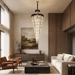 Onyx | Luxury Crystal Chandelier | Small / Warm White (3000k) | Living Room Lighting | Indoor Lighting | MOD LIGHTING