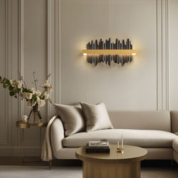 Aurelius Sconce | Luxury Wall Sconce | Polished Gold / Warm White (3000k) | MOD LIGHTING