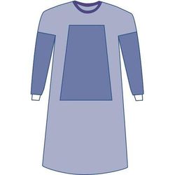 Medline Aurora Fabric-Reinforced Gown, Size XL, 30/CS (DYNJP2705)