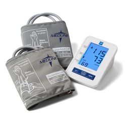 Medline Automatic Digital Blood Pressure Monitor with Adult and Large Adult Cuffs, 1 EA (MDS4001PLUS)