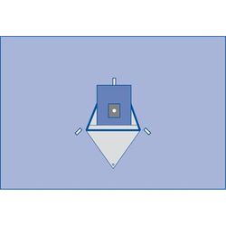 Medline Beach Chair Shoulder Drape, Sterile, 5/CS (DYNJP8412)