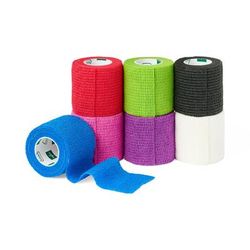 Medline Nonsterile Self-Adherent Latex Wrap, Tan, 2" x 5 yd. (5.1 cm x 4.6 m), 36/CS (PRM086002)