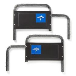 Medline Hammertone Desk-Length Armrest Assembly for K3 Basic Wheelchair, 1 PR (WCA806960HAM)