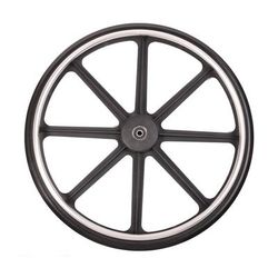 Medline 24" Quick-Release Rear Wheel Assembly for Wheelchairs, 1 EA (WCA806946QR)