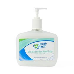 Medline HealthGuard Enriched Lotion Hand Soap, 16 oz., 12/CS (MSC098114)