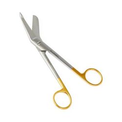 Medline Lister Bandage Scissors, Tungsten Carbide, 7" (18 cm), 1 EA (MDS0890518)