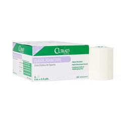 Curad Elastic Foam Medical Adhesive Tape, 3" x 5.5 yd., 24/CS (NON260603)