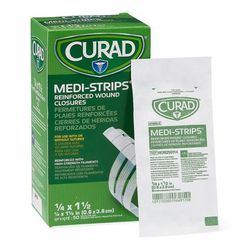 Curad Sterile Medi-Strip Wound Closure, 1/4" x 1-1/2", 6/PK (NON250114H)