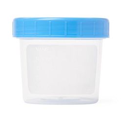 Medline Nonsterile Specimen Container Packaged Clean, 4 oz., 25/PK (DYND30335Z)