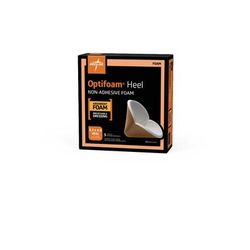 Medline Optifoam Heel Nonadhesive Foam Wound Dressing in Educational Packaging, 40/CS (MSC1200EP)