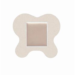 Medline Optifoam Sacrum Adhesive Foam Wound Dressing, 6.1" x 5.6", 1 EA (MSC1065H)