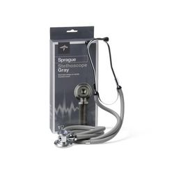 Medline Sprague Rappaport Stethoscope, Gray, 1 EA (MDS926302)
