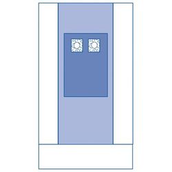Medline Sterile Femoral Angiography Surgical Drape, 79" x 178" (201 x 452 cm), 10/CS (DYNJP4109)