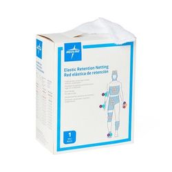 Medline Stretch Tubular Elastic Dressing Retention Net, Size 4 (11" x 25 yd.), for Nongovernment Accounts Only, 1 EA (NONSTNDNET04)