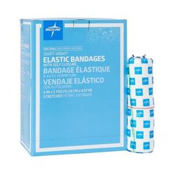 Medline Swift-Wrap Elastic Bandage with Self-Closure, 6" x 5 yd., 1 EA (MDS077006H)