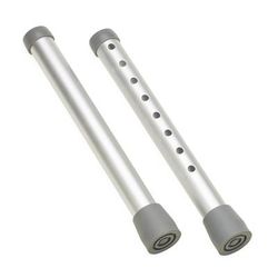 Medline Walker Replacement Leg for 10" Walker, 8-Hole, 2/ST (MDS86615L)