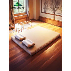 Lohascamping Soft Camping Air Mattress 10cm Compact Folding Sleeping Bed Hotel Outdoor Travel Home Self-inflating Air Mat Pad