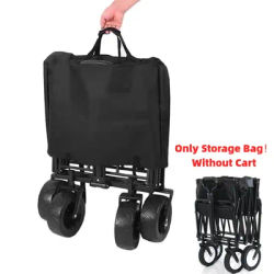 1pcs Folding Wagon Cover Storage Bag For Camping Storage Garden Carts Dustproof Sun Protection Dust Prevention Bag Only NO Carts