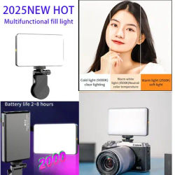 NEW Multifunctional Fill Light FOR Camera Shot AND Mobile live broadcast Adjustable Brightness