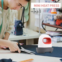 Portable 220V Mini Heat Press Machine T-Shirt Printing DIY Easy Heating Transfer Press Iron Machines