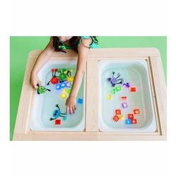 Glo Pals Light Up Cube Bath Toys - Blair (Blue)