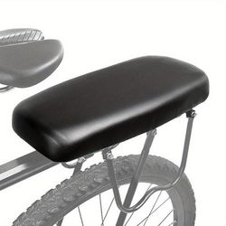 TEMU Thickened Shelf Electric Bike Extended Cushion For Bicycle Rear Seat